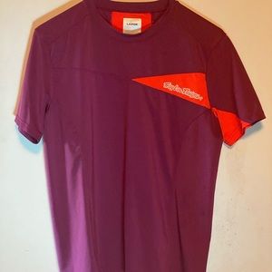 Troy Lee Designs, Maroon Jersey, Large, mtb